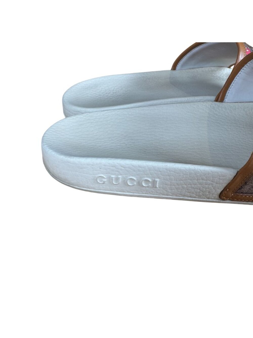 Gucci x Disney GG Supreme Mickey Mouse Logo Shoes Slides Size UK 10 US 11 - Picture 7 of 11